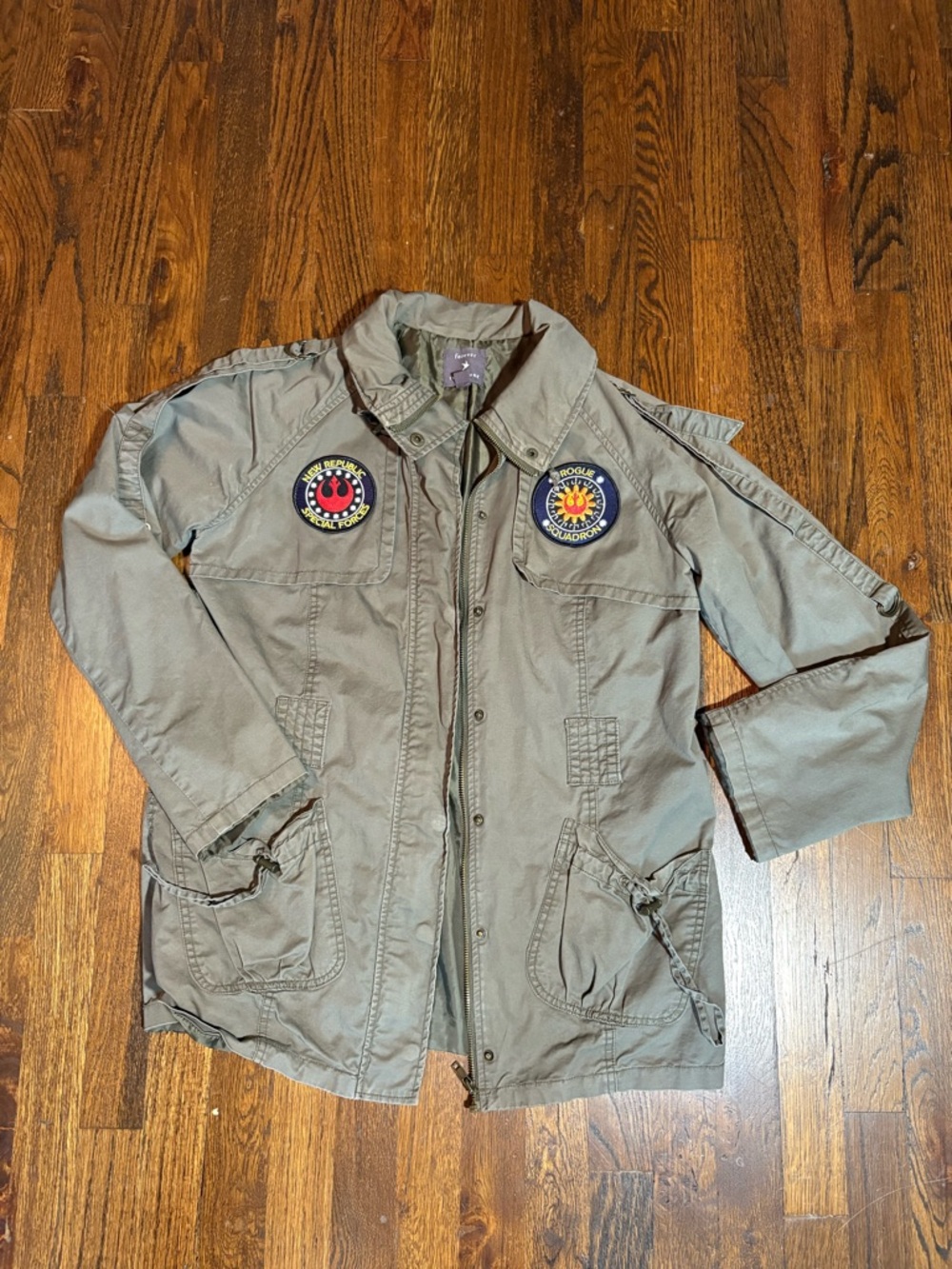 Forever 21 Olive Star Wars Jacket